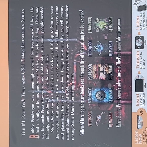 Pendragon: The Merchant of Death, The Lost City of Faar, The Never War, The Real - Picture 3 of 7